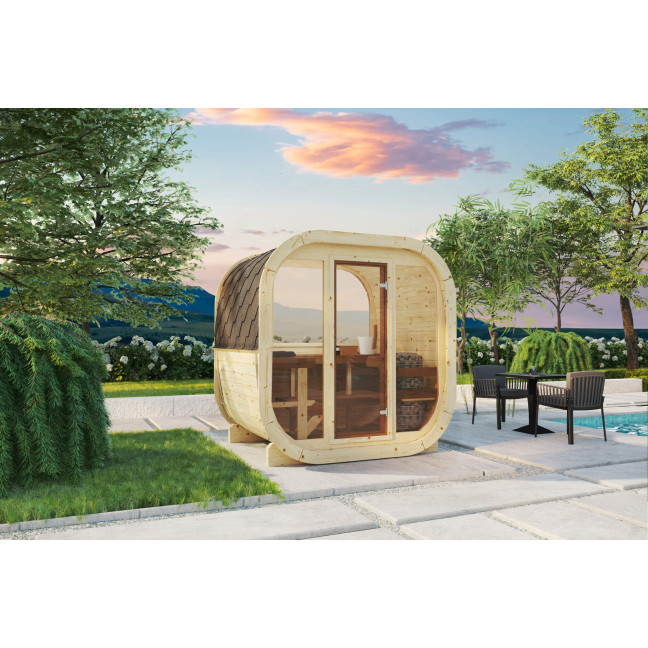Sauna Eke 160 - Compact and Modern Garden Sauna