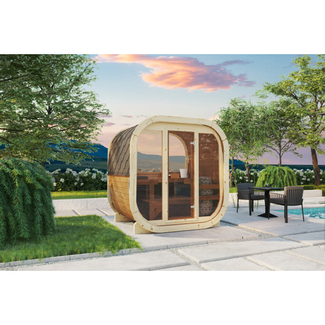 Sauna Eke 160 - Compact and Modern Garden Sauna