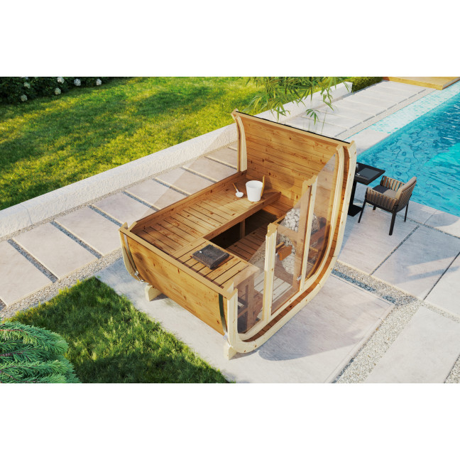 Sauna Eke 160 - Compact and Modern Garden Sauna
