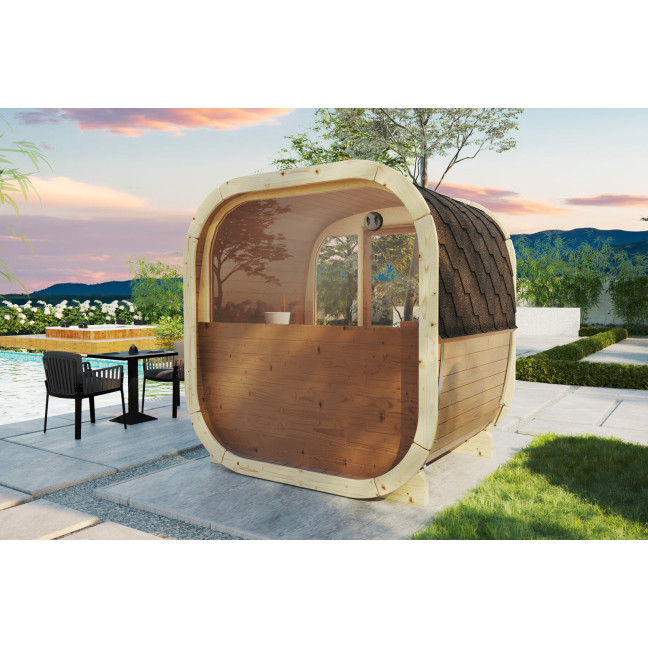 Sauna Eke 160 - Compact and Modern Garden Sauna