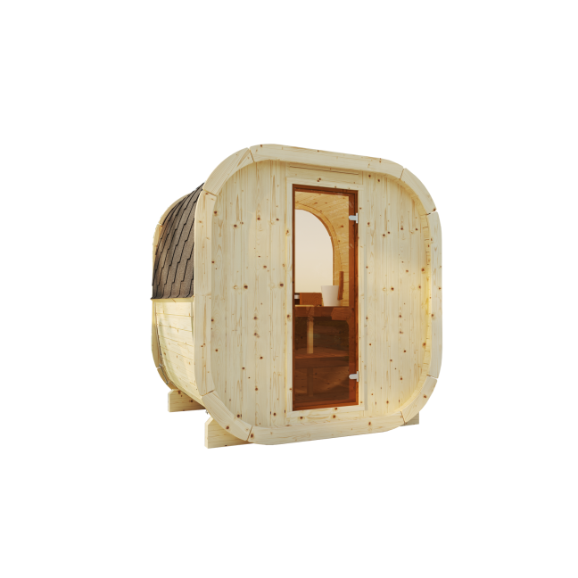 Sauna Eke 160 - Compact and Modern Garden Sauna