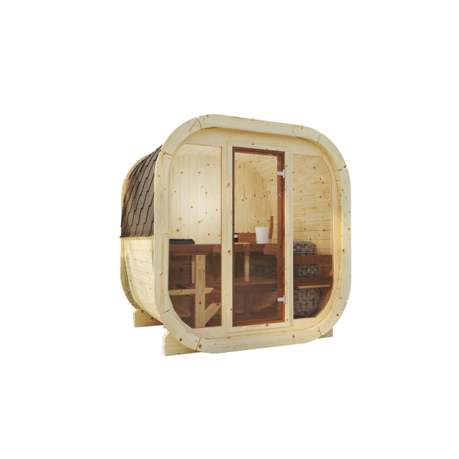 Sauna Eke 160 - Compact and Modern Garden Sauna