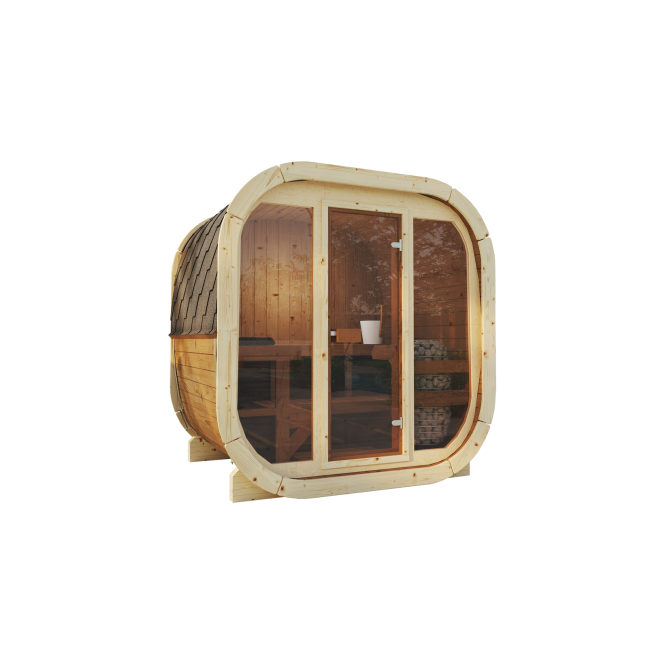 Sauna Eke 160 - Compact and Modern Garden Sauna