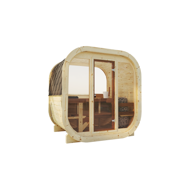 Sauna Eke 160 - Compact and Modern Garden Sauna