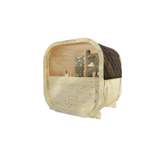Sauna Eke 160 - Compact and Modern Garden Sauna